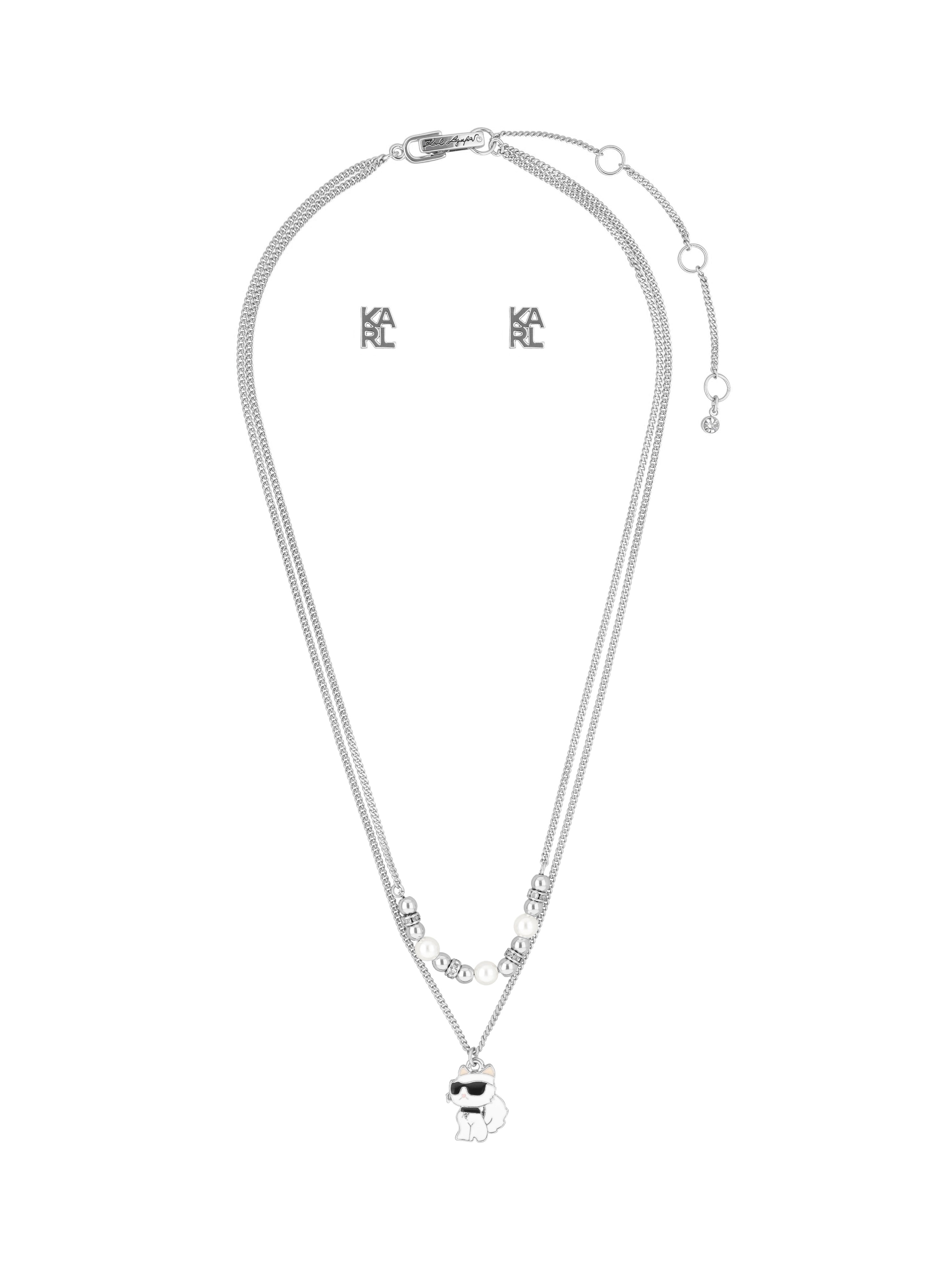 BOX SET KARL COLLAR LAGERFELD COLOR DORADO FORMA SENCILLO 09S00031
