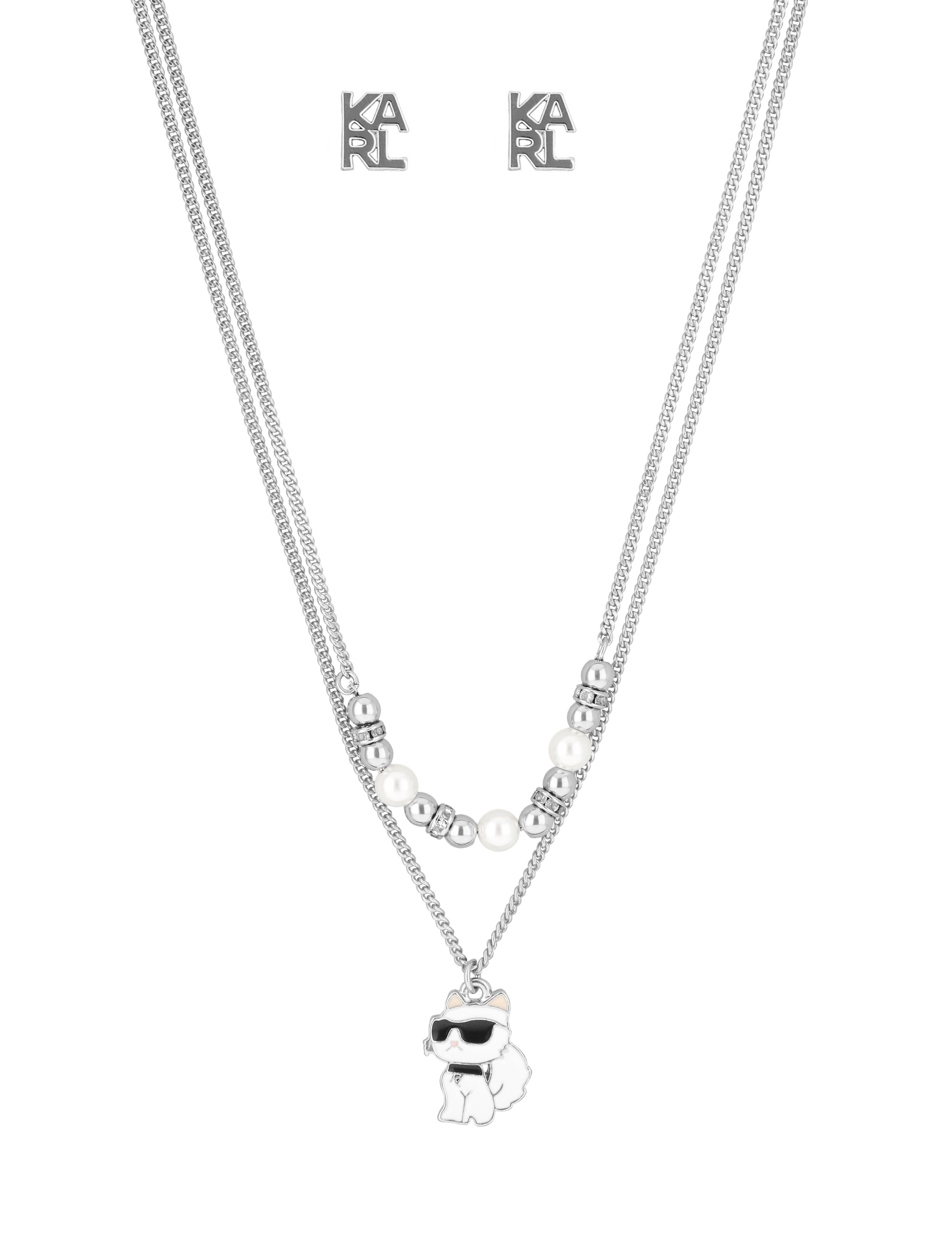 BOX SET KARL COLLAR LAGERFELD COLOR DORADO FORMA SENCILLO 09S00031