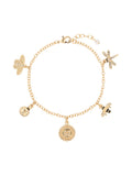 BOX SET PULSERA ANNE KLEIN COLOR DORADO FORMA ASIMETRICO 10B00591