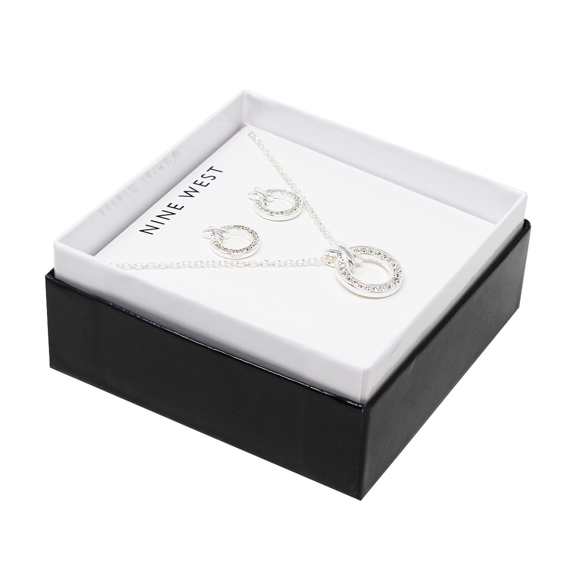 SET NINE WEST NW NK&EAR BOX, A22 PLATA