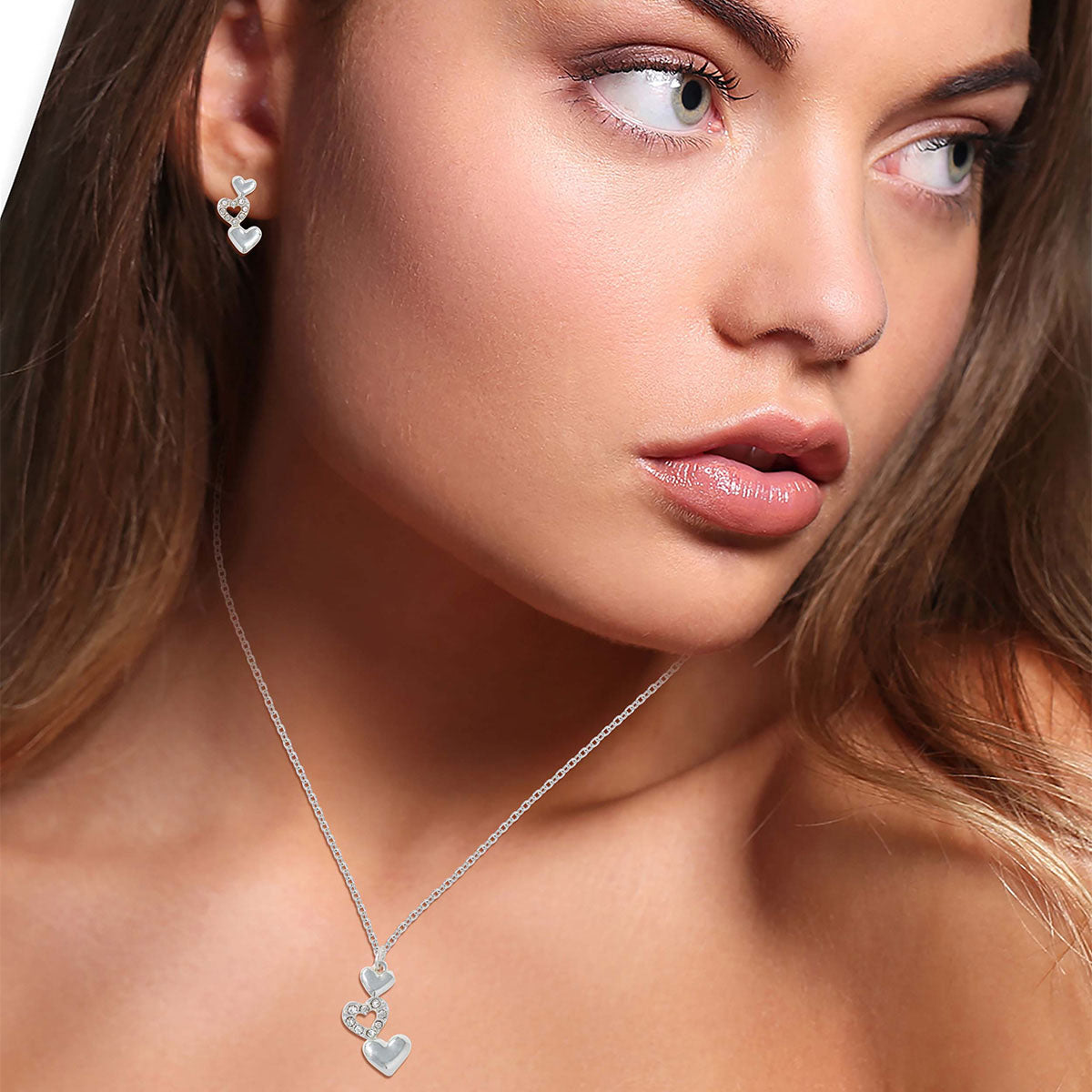 SET NINE WEST NW NK&EAR BOX, A22 PLATA