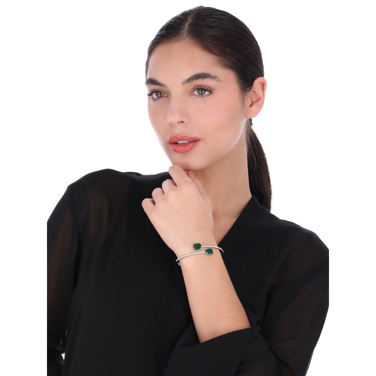PULSERA RALPH LAUREN PEARSON PLATEADO