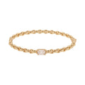 Pulsera Ralph Lauren Color Dorado Forma EslabÃ³n 14B00679