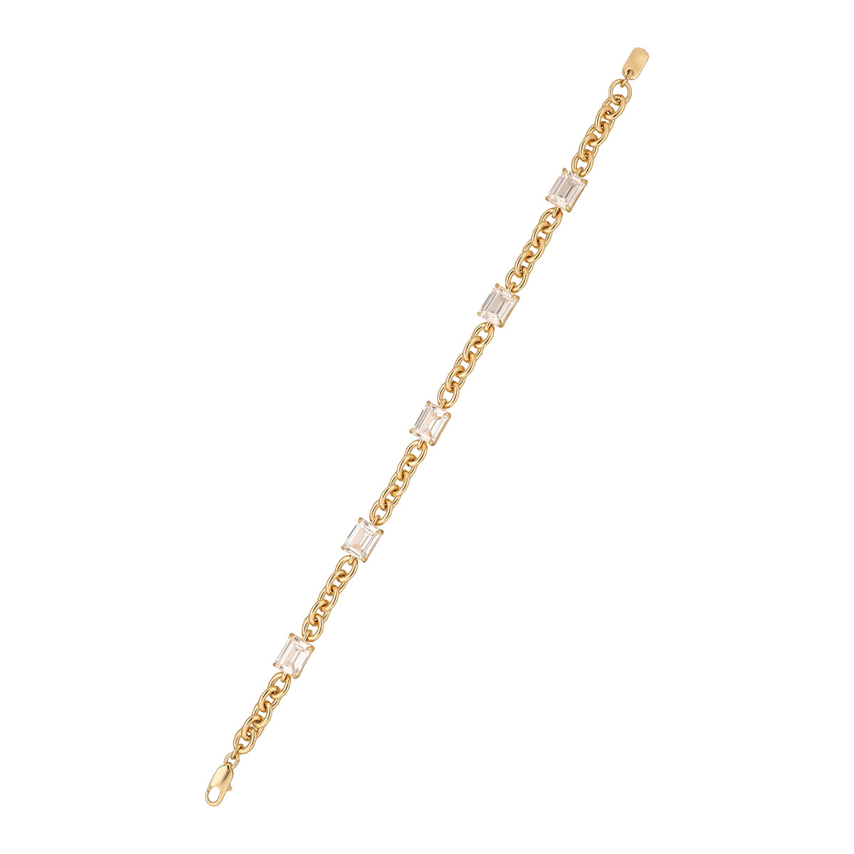 Pulsera Ralph Lauren Color Dorado Forma EslabÃ³n 14B00683
