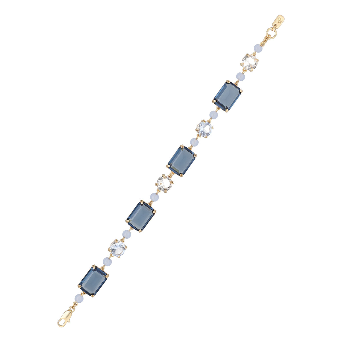 Pulsera Ralph Lauren Color Dorado Forma Rectangular 14B00689