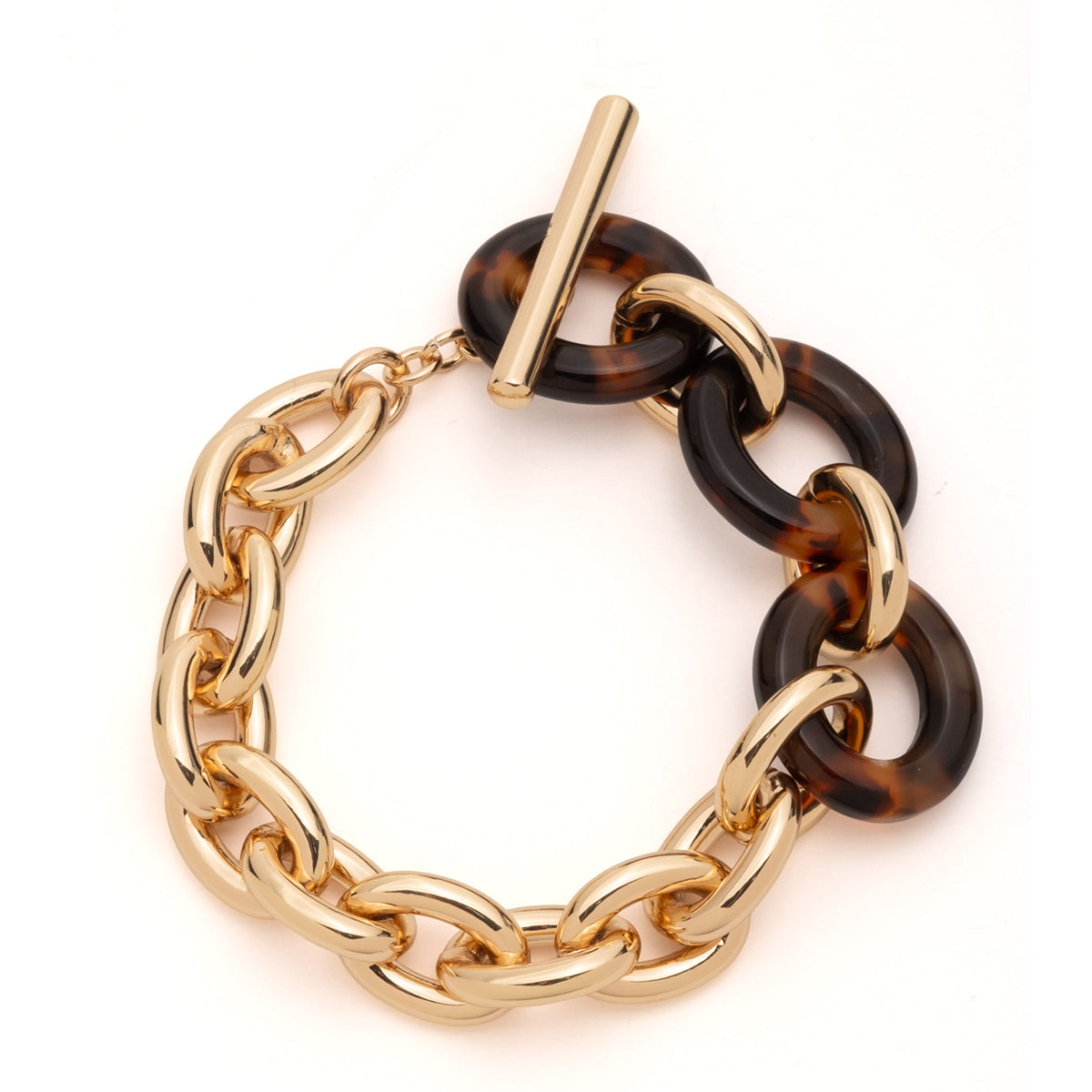 PULSERA RALPH LAUREN COLOR DORADO FORMA LOGO 14B00691