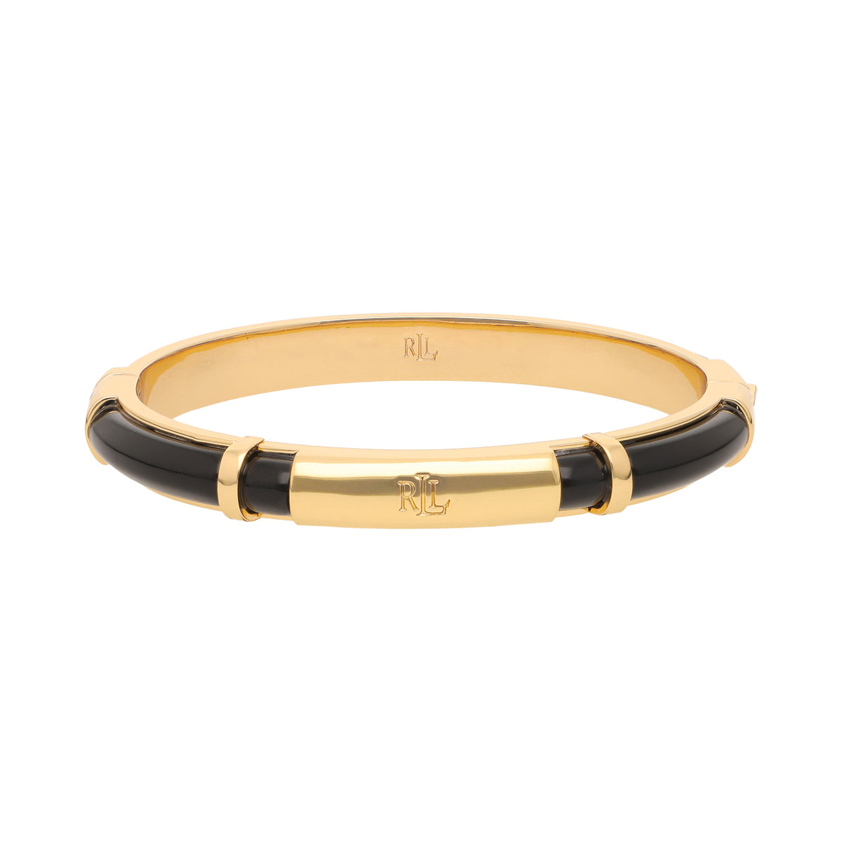 PULSERA COLOR  DORADO, RALPH LAUREN, FORMA CIRCULAR  TIPO RÃGIDO CON CAREY, CIERRE TIPO PRESIÃ“N, FAMILIA PARK ROW RECOLOR, CONTENIDO 1 PULSERA
