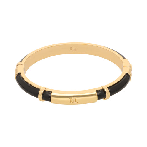 PULSERA COLOR  DORADO, RALPH LAUREN, FORMA CIRCULAR  TIPO RÃGIDO CON CAREY, CIERRE TIPO PRESIÃ“N, FAMILIA PARK ROW RECOLOR, CONTENIDO 1 PULSERA