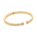 PULSERA COLOR  DORADO, RALPH LAUREN, FORMA CIRCULAR  TIPO RÃGIDO CON CRISTALES TRANSPARENTES, CIERRE TIPO SIN FIJACIÃ“N, FAMILIA LINDELLA, CONTENIDO 1 PULSERA