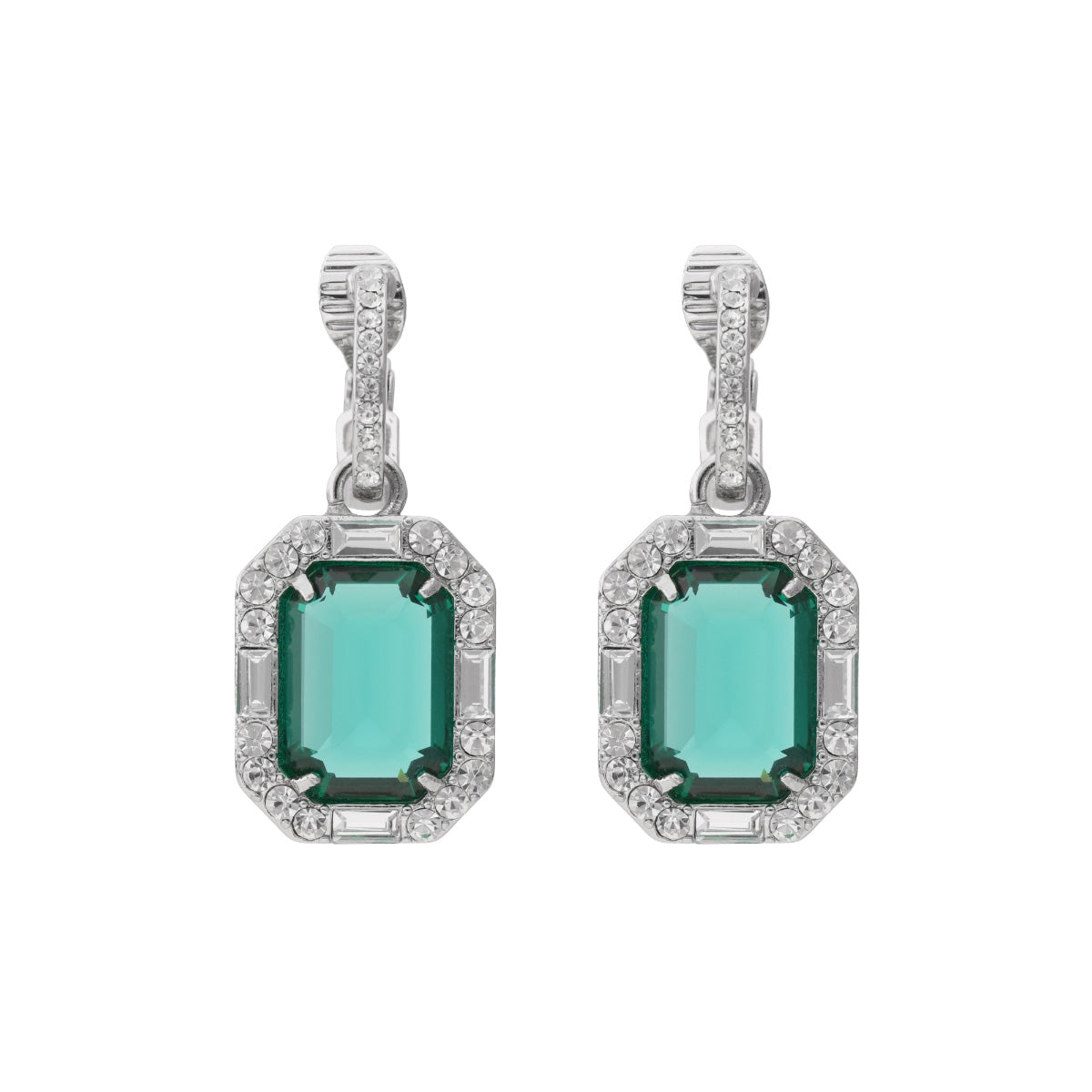 ARETES RALPH LAUREN PEARSON PLATEADO