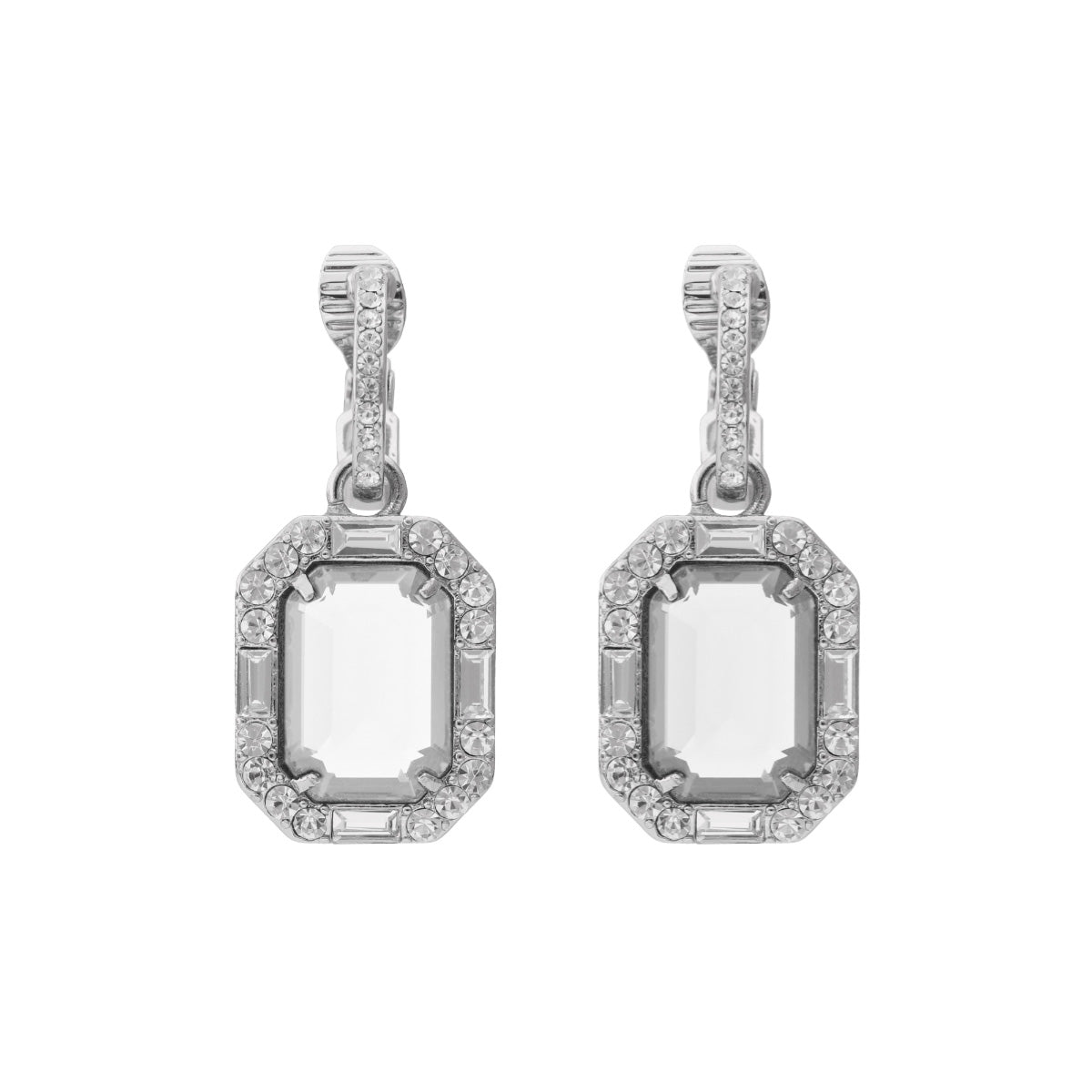 ARETES RALPH LAUREN PEARSON PLATEADO