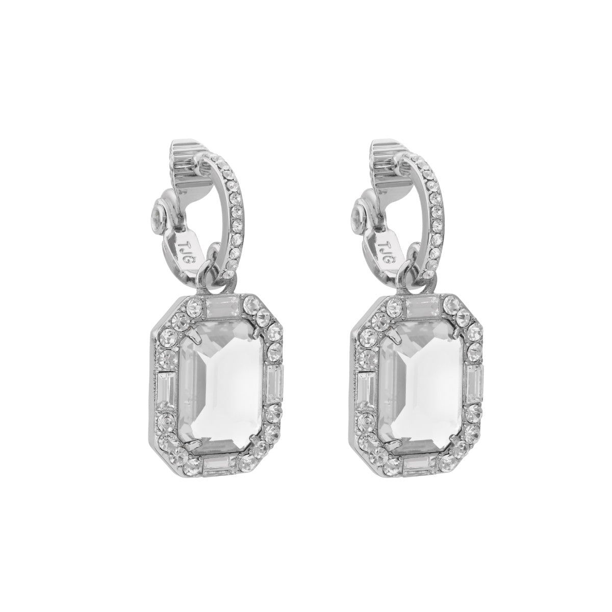 ARETES RALPH LAUREN PEARSON PLATEADO