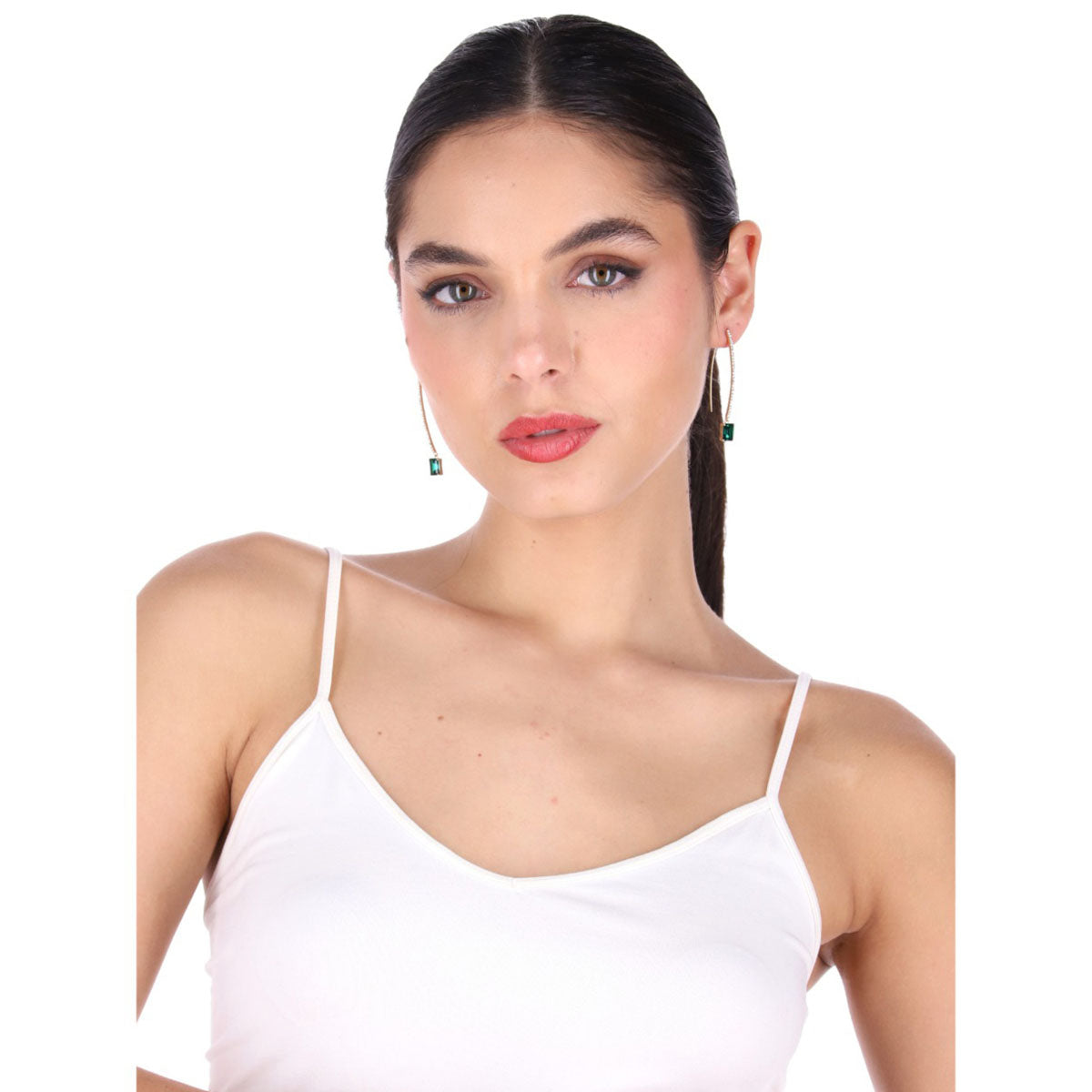 ARETES RALPH LAUREN GEORGETTE DORADO