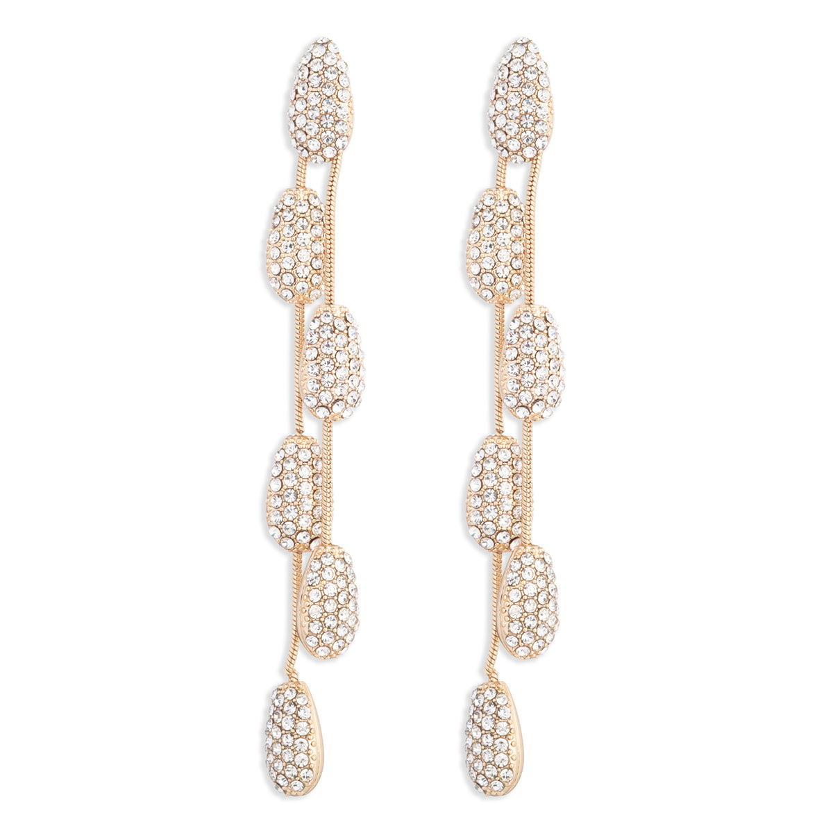 ARETES RALPH LAUREN LEORA DORADO