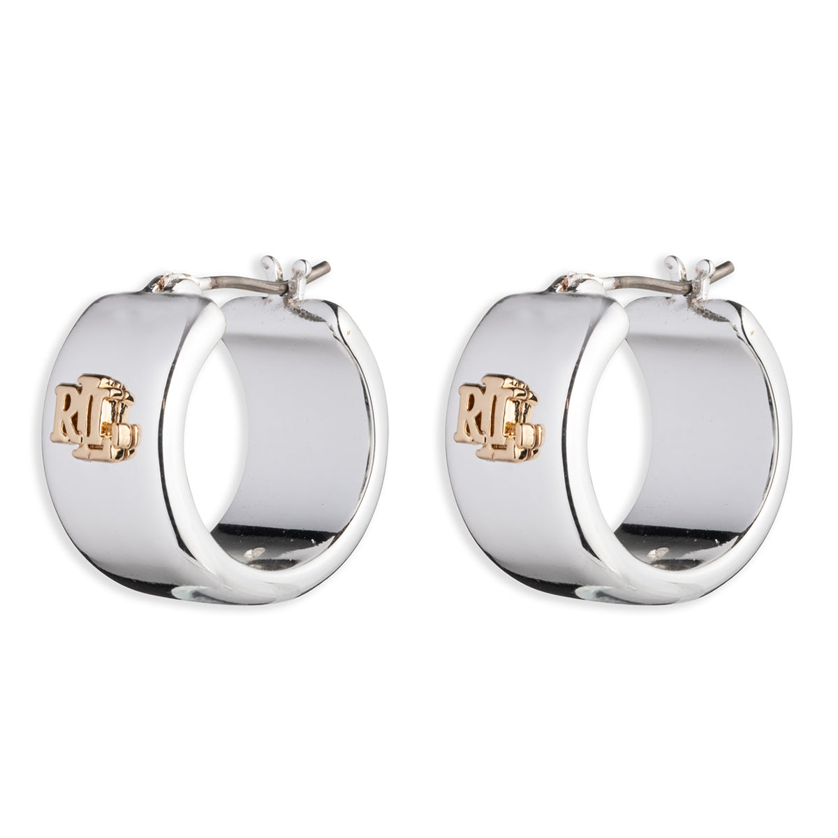 ARETES RALPH LAUREN LINDEN PLATEADO