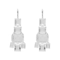 ARETES RALPH LAUREN PEARSON PLATEADO