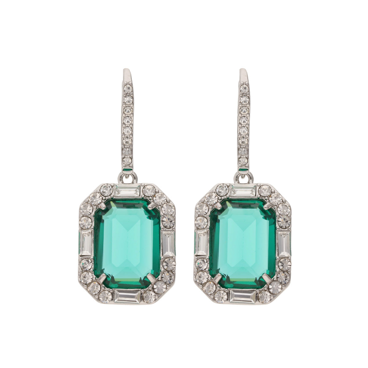 ARETES RALPH LAUREN PEARSON PLATEADO