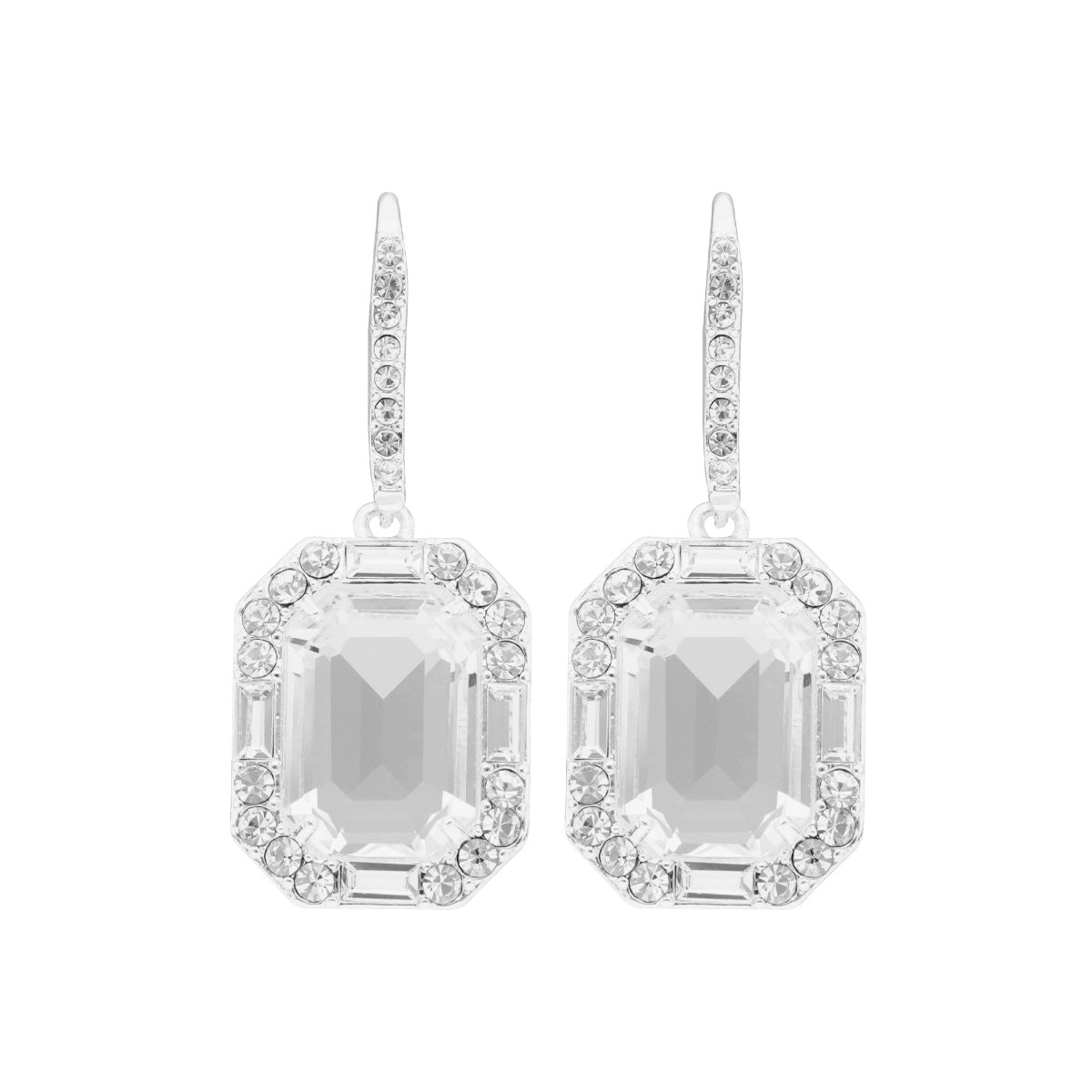 ARETES RALPH LAUREN PEARSON PLATEADO