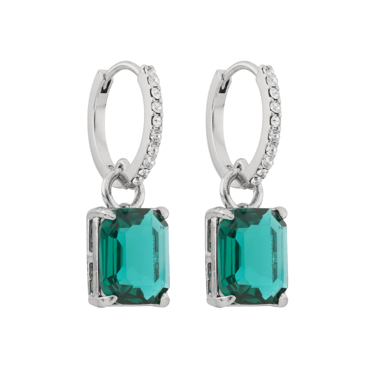 ARETES RALPH LAUREN PEARSON PLATEADO