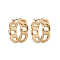 ARETES RALPH LAUREN CHAMBRAY DORADO