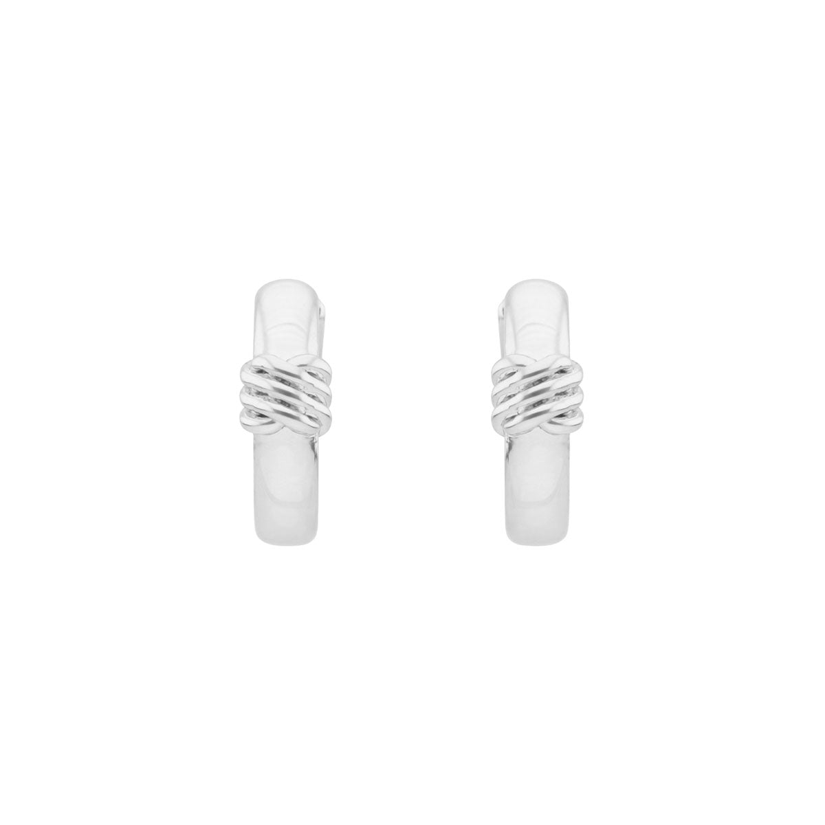 ARETES RALPH LAUREN CARNEGIE PLATEADO
