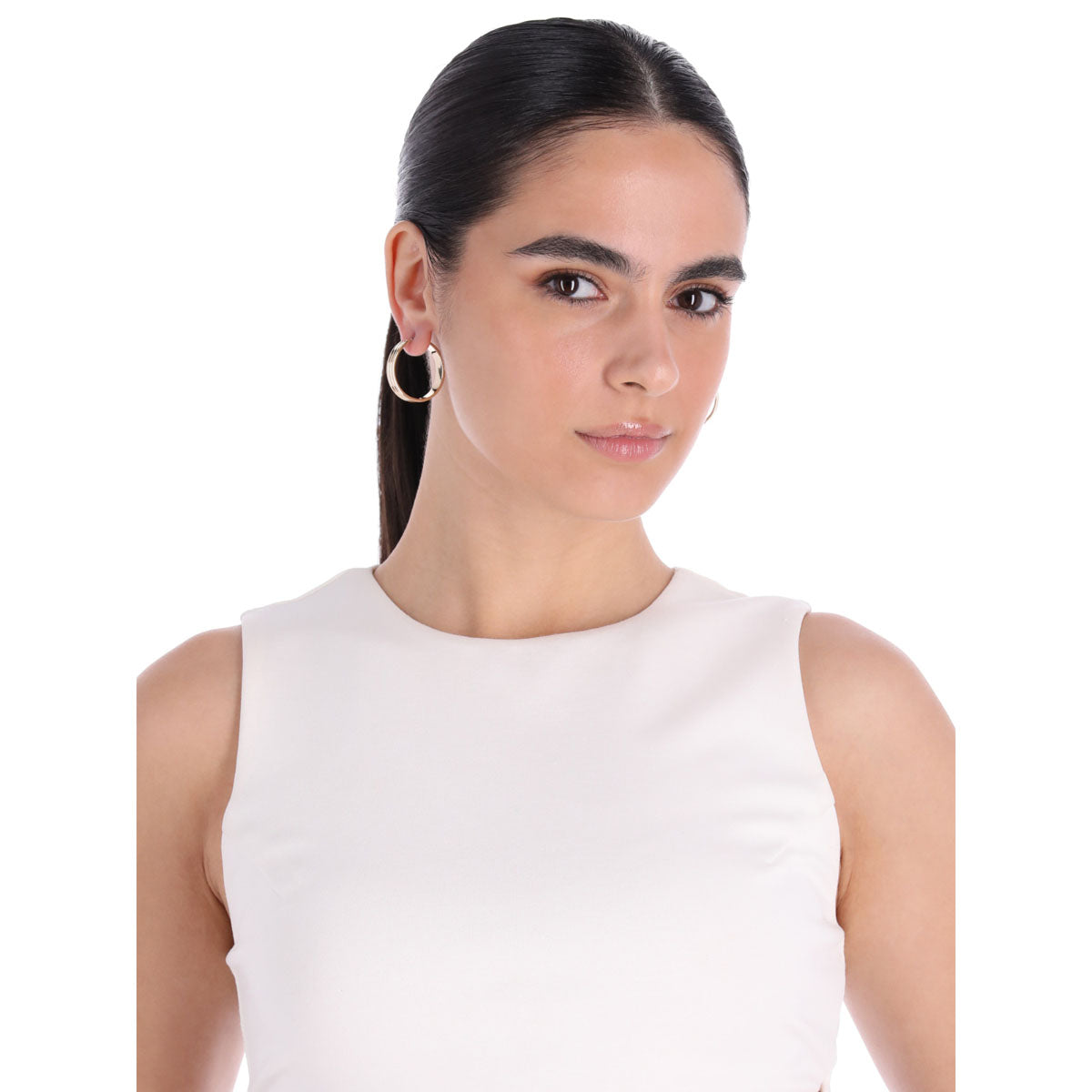 ARETES RALPH LAUREN ABILENE DORADO