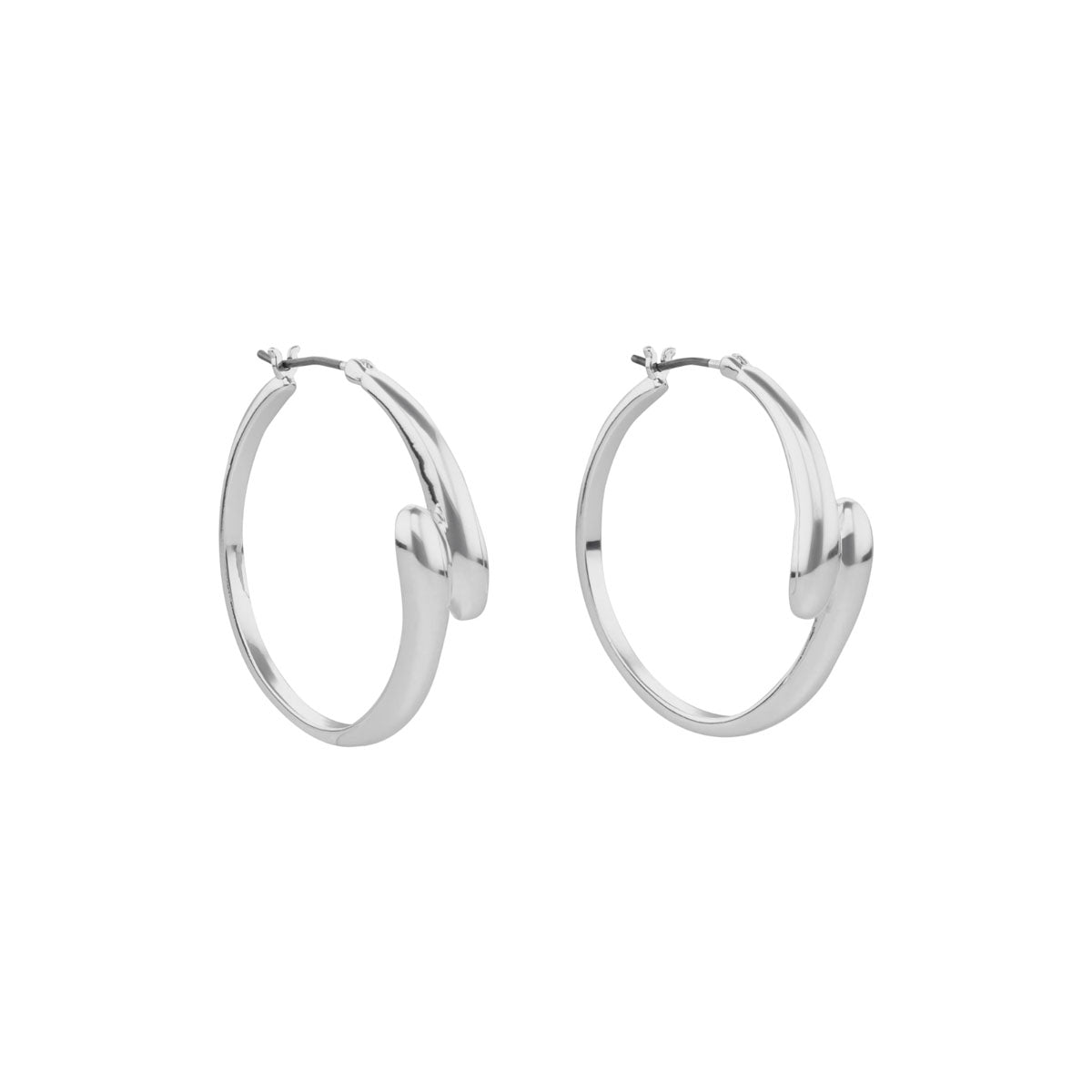 ARETES RALPH LAUREN ELEANOR PLATEADO