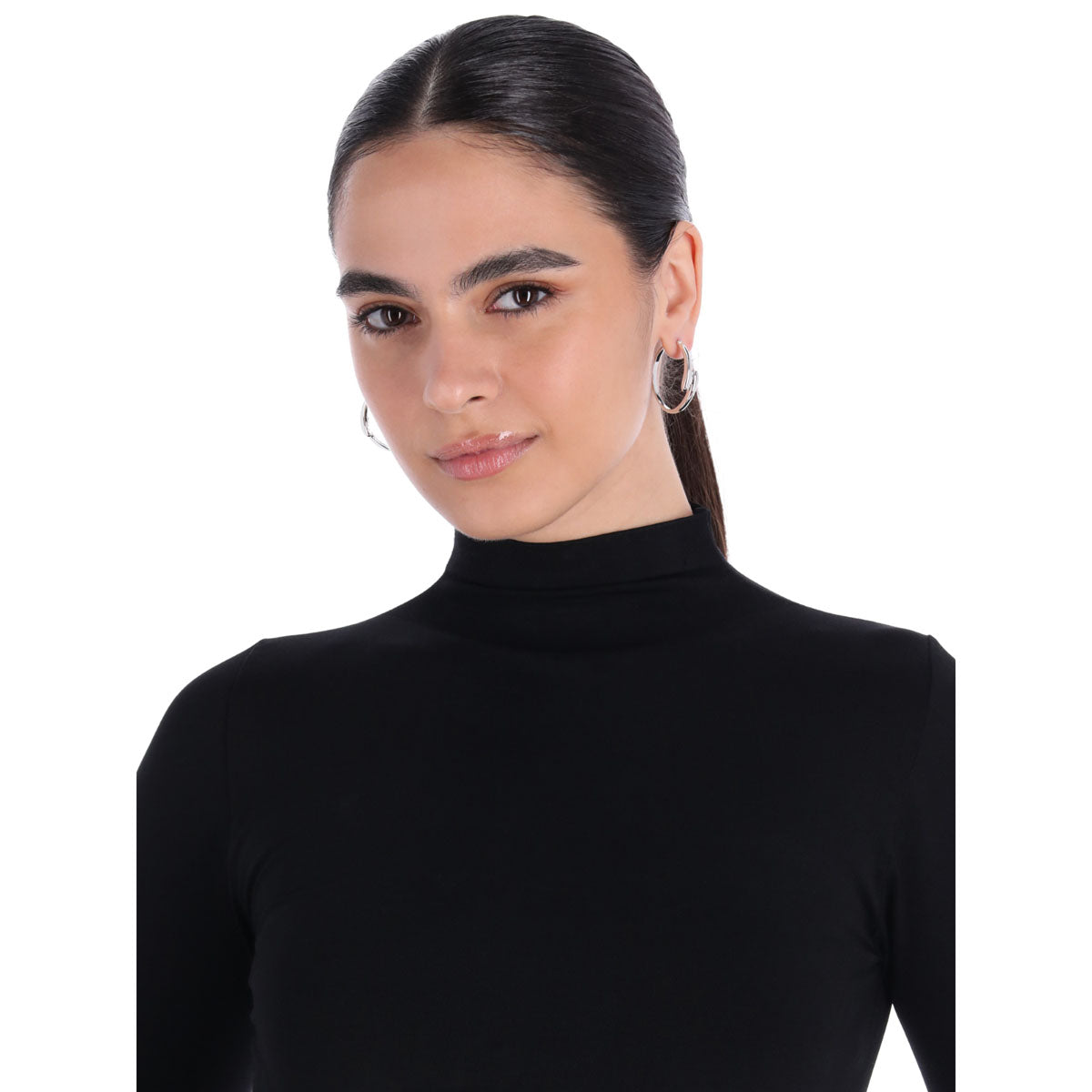 ARETES RALPH LAUREN ELEANOR PLATEADO