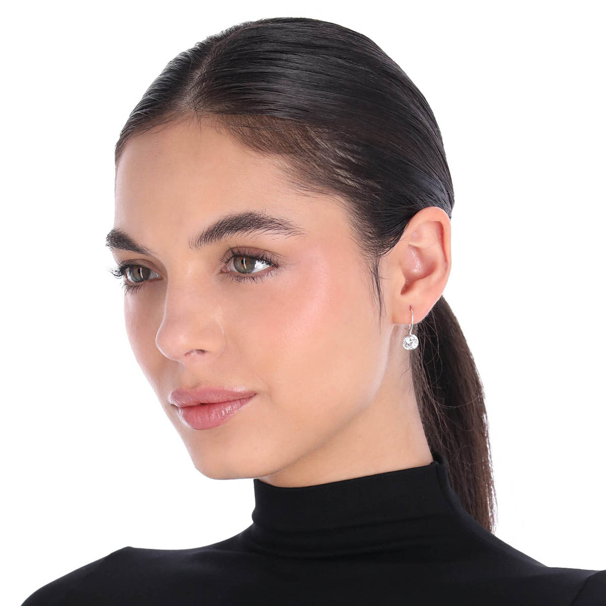 ARETES RALPH LAUREN JOVIE PLATEADO