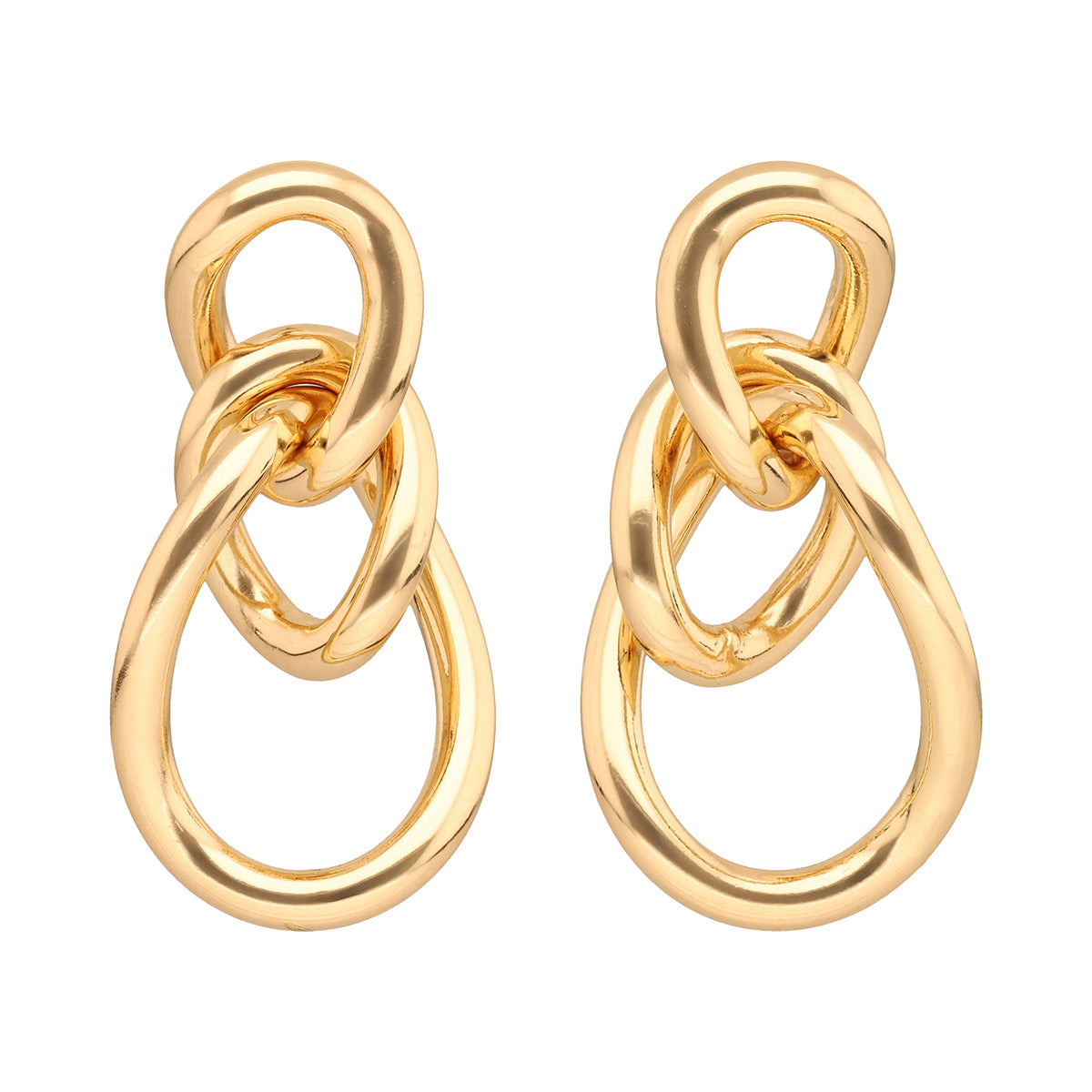 ARETES RALPH LAUREN CASSANDRA DORADO