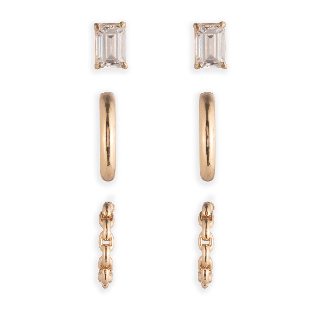 Aretes Ralph Lauren Color Dorado Forma de nudo 14G01402