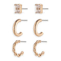 Aretes Ralph Lauren Color Dorado Forma de nudo 14G01402