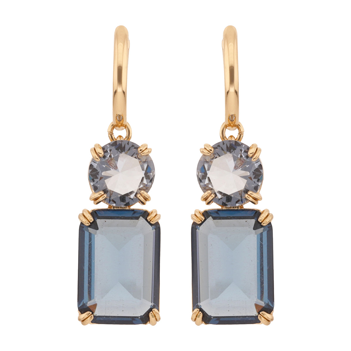 Aretes Ralph Lauren Color Dorado Forma Rectangular 14G01411
