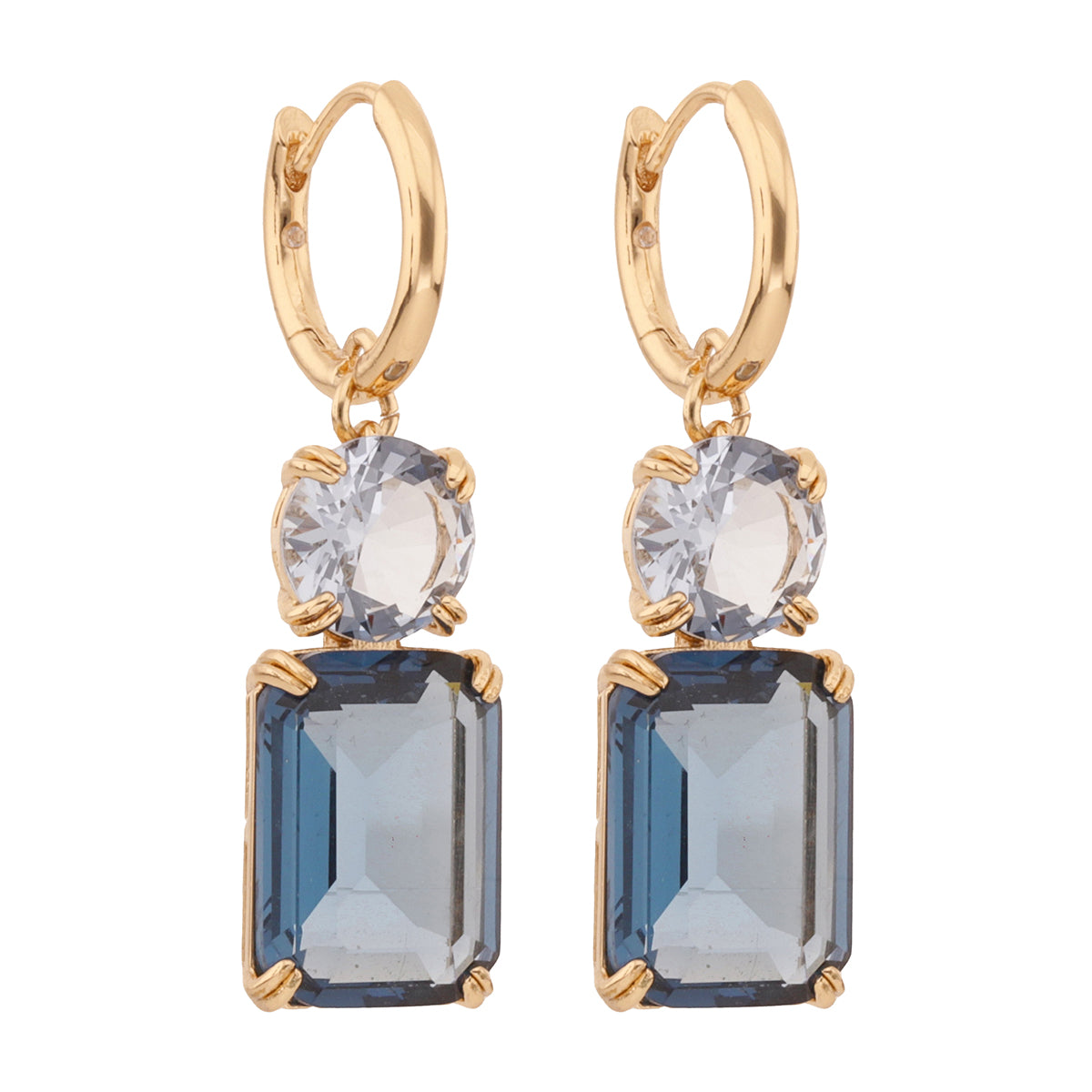 Aretes Ralph Lauren Color Dorado Forma Rectangular 14G01411