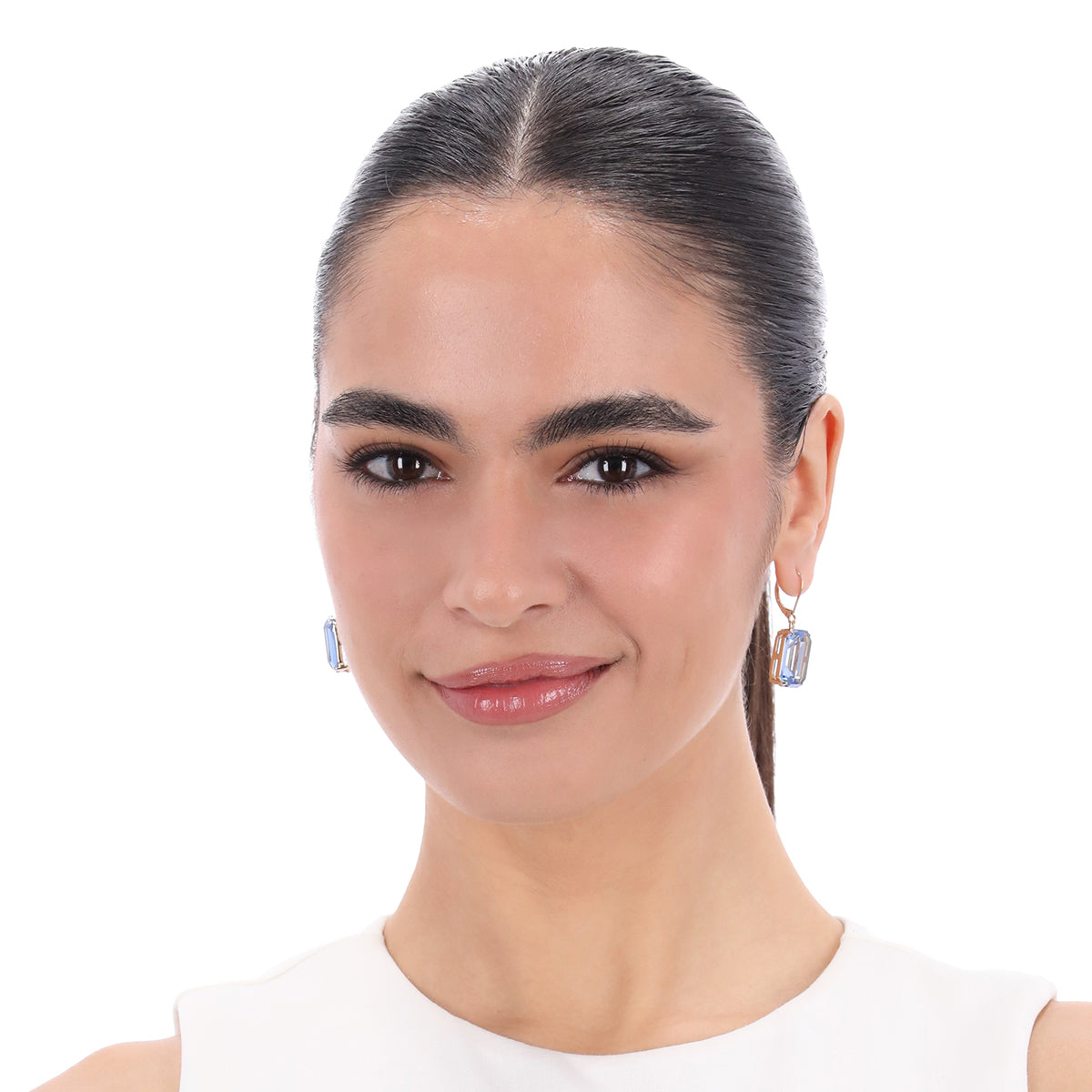 Aretes Ralph Lauren Color Dorado Forma Rectangular 14G01413