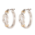 Aretes Ralph Lauren Color Bitono Forma de nudo 14G01422