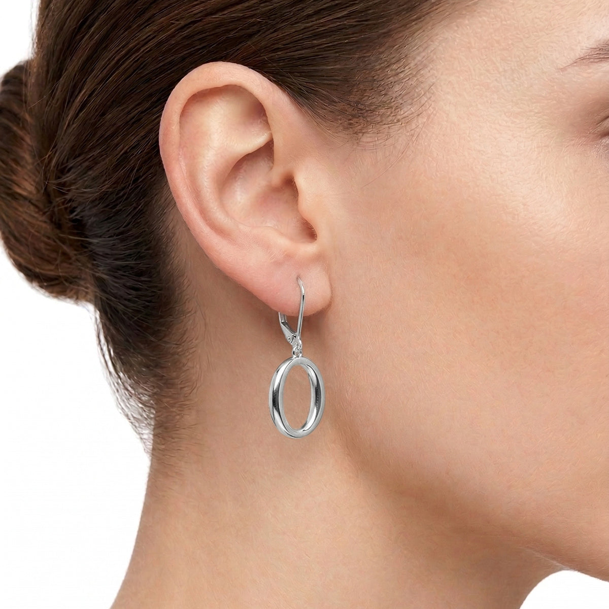 ARETES RALPH LAUREN COLOR PLATEADO PARA MUJER 14G01445