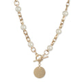 COLLAR RALPH LAUREN COLOR DORADO FORMA PERLA 14N00076