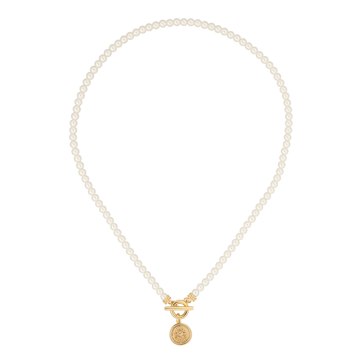 COLLAR RALPH LAUREN COLOR DORADO FORMA PERLA 14N00078