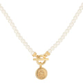COLLAR RALPH LAUREN COLOR DORADO FORMA PERLA 14N00078