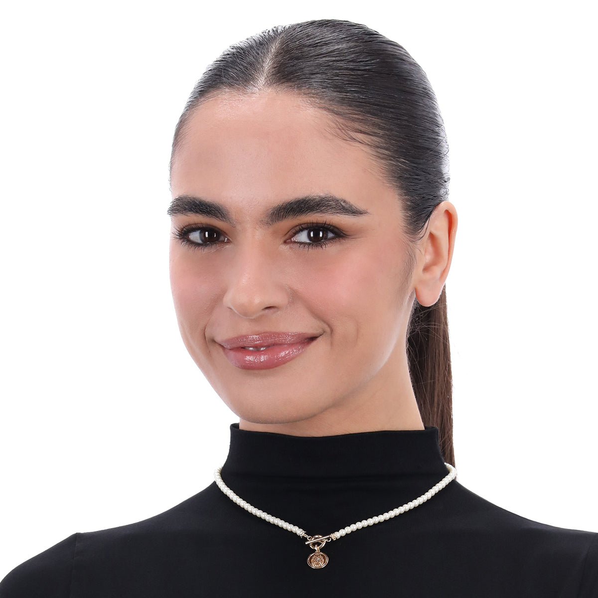 COLLAR RALPH LAUREN COLOR DORADO FORMA PERLA 14N00078