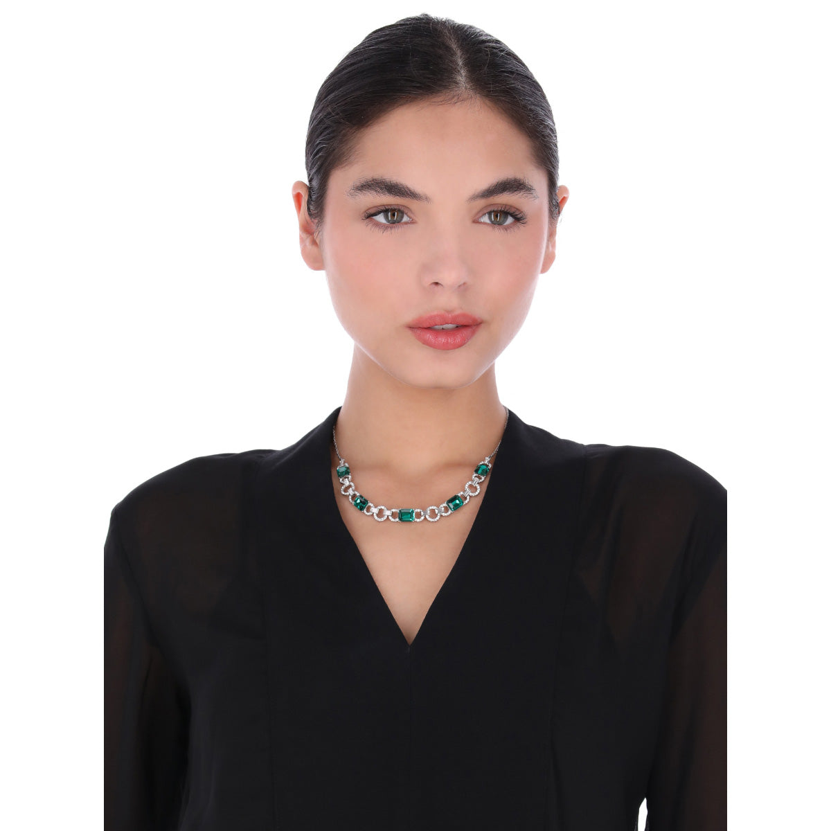 COLLAR RALPH LAUREN PEARSON PLATEADO