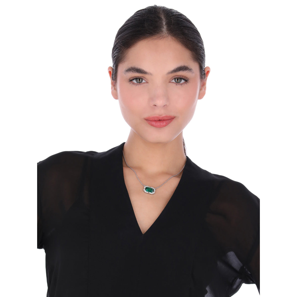 COLLAR RALPH LAUREN PEARSON PLATEADO
