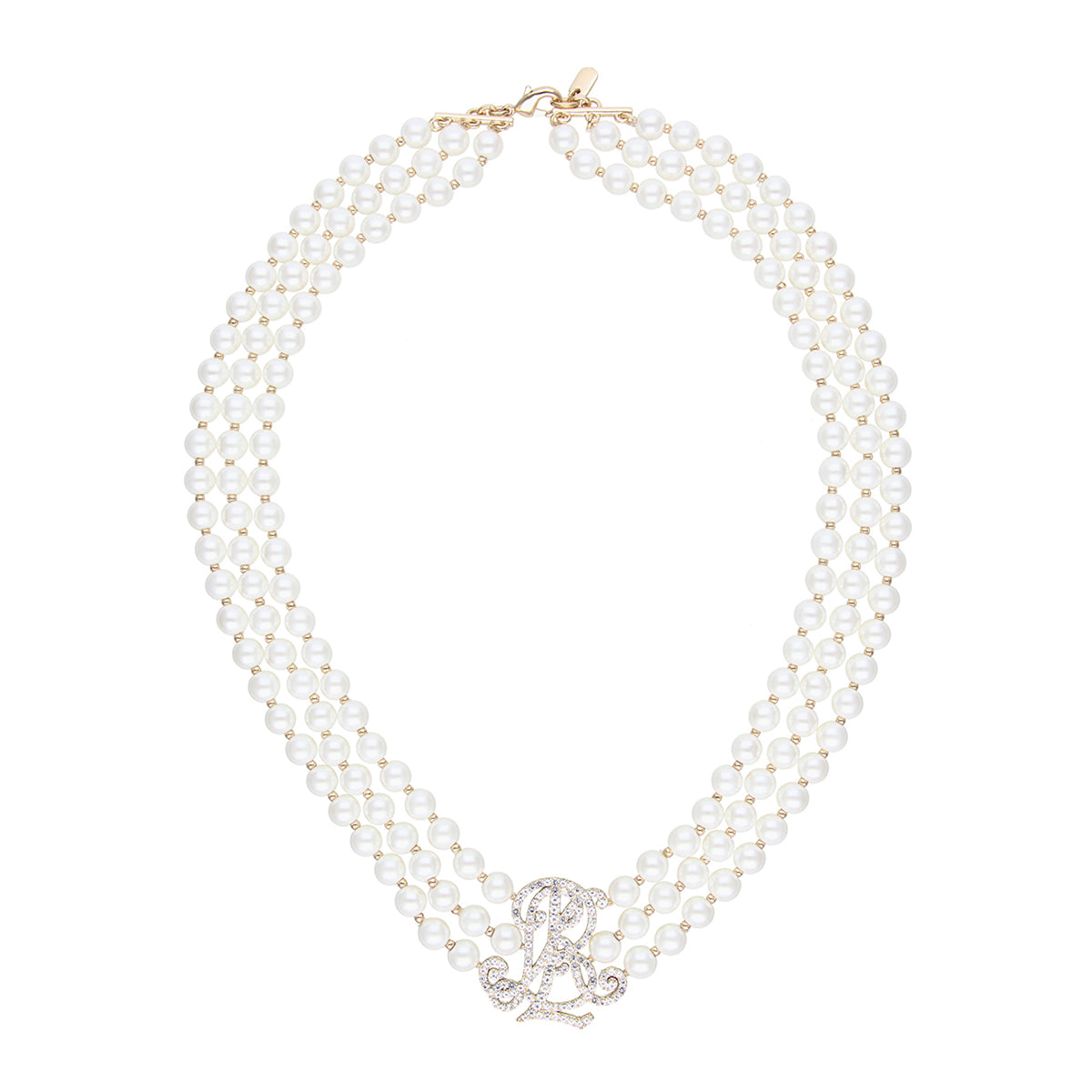 Collar Ralph Lauren Color Plateado Lrl14N00558