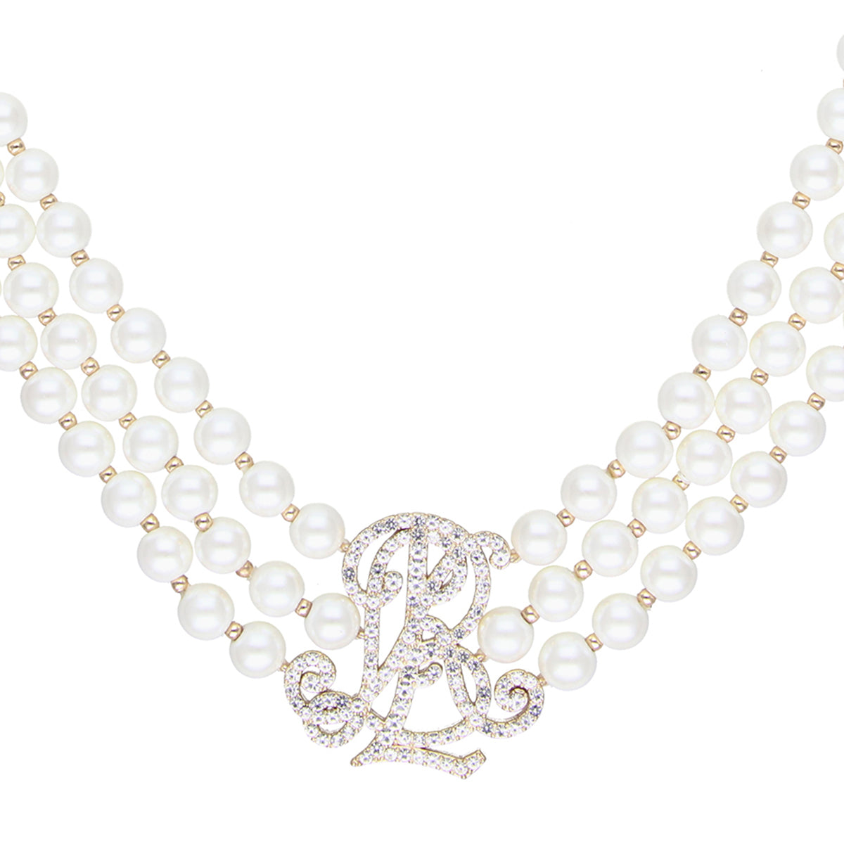 Collar Ralph Lauren Color Plateado Lrl14N00558