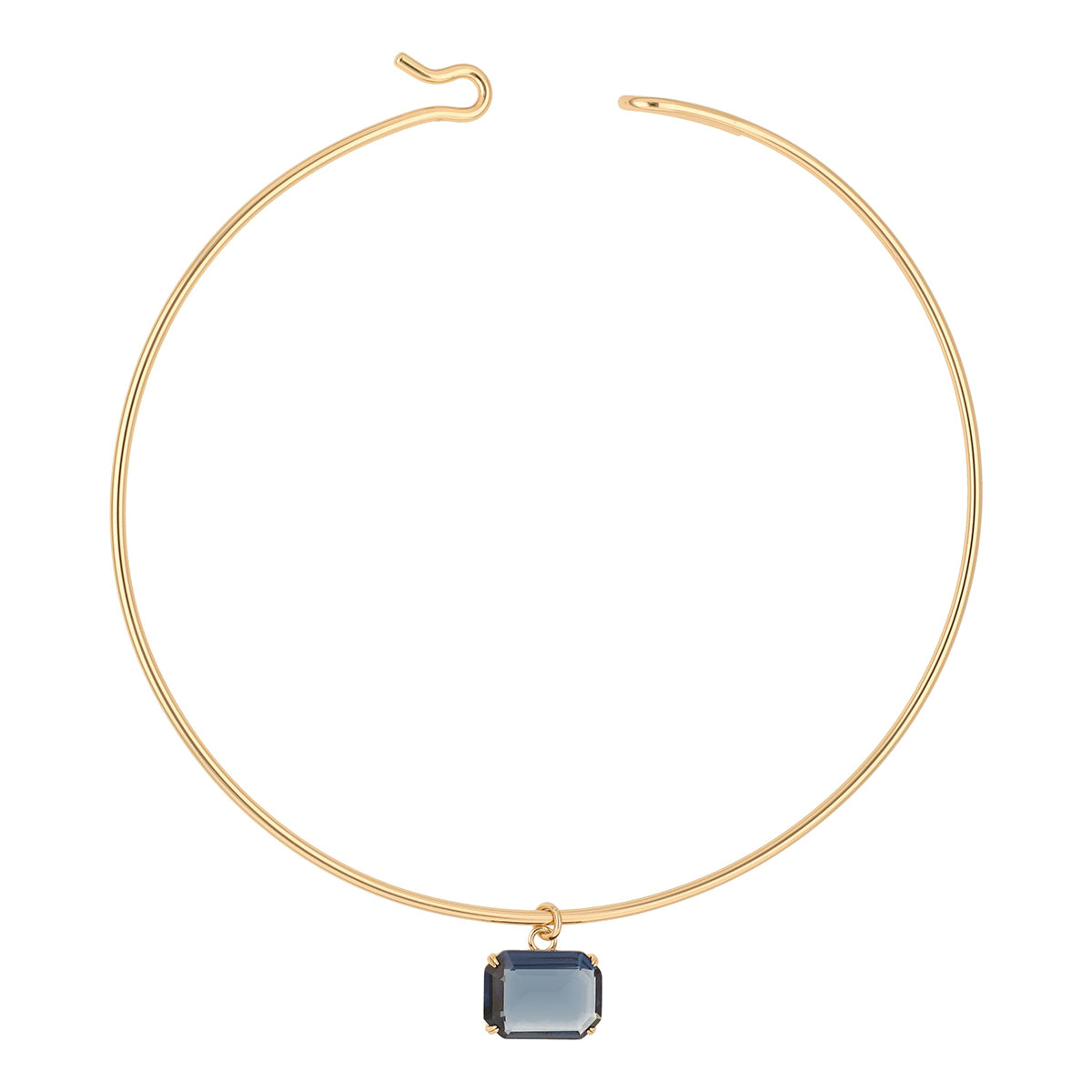 Collar Ralph Lauren Color Dorado Forma Rectangular 14N00792