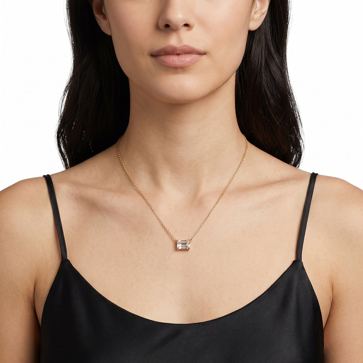 Collar Ralph Lauren Color Dorado Forma Cuadrado 14N00795