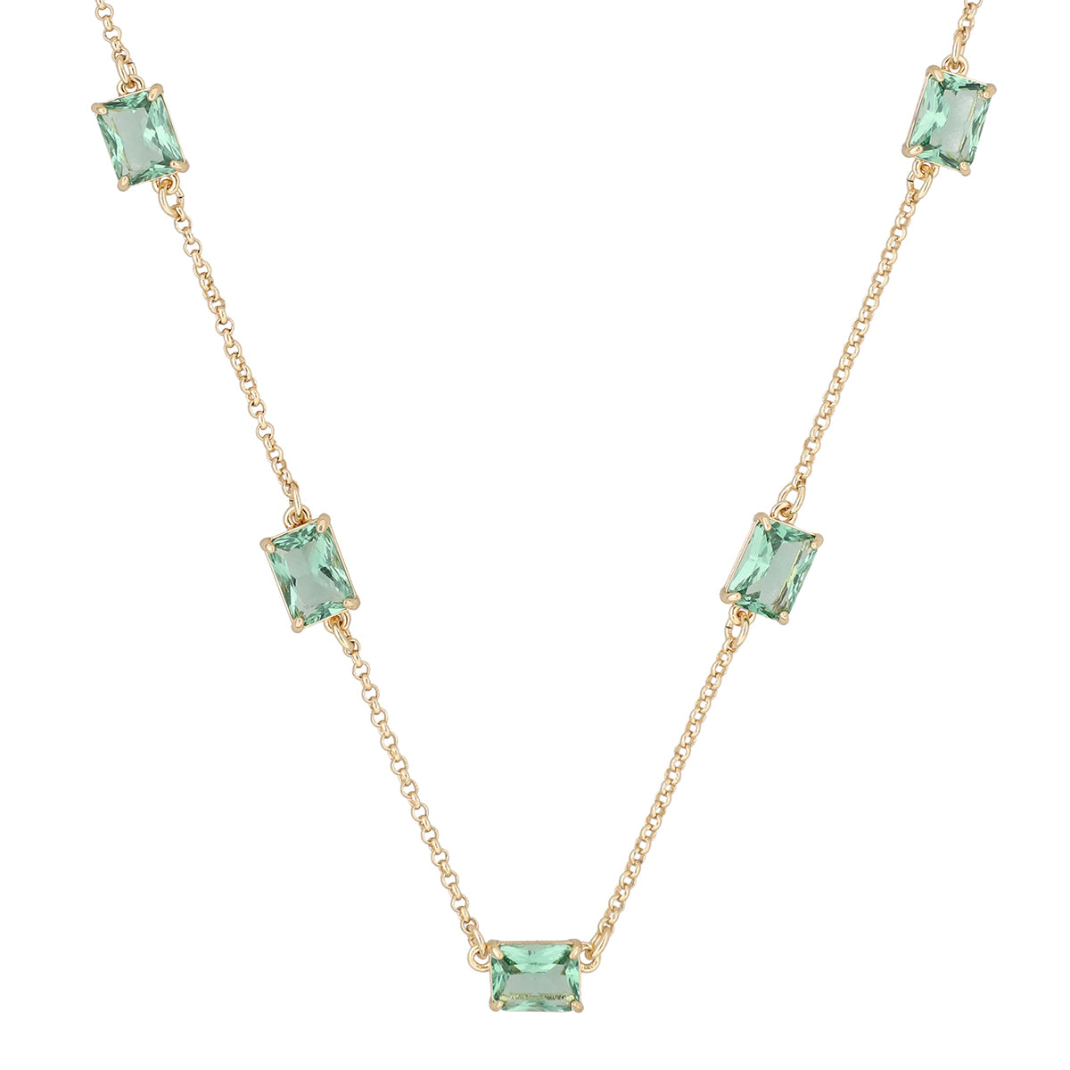Collar Ralph Lauren Color Dorado Forma Rectangular 14N00800