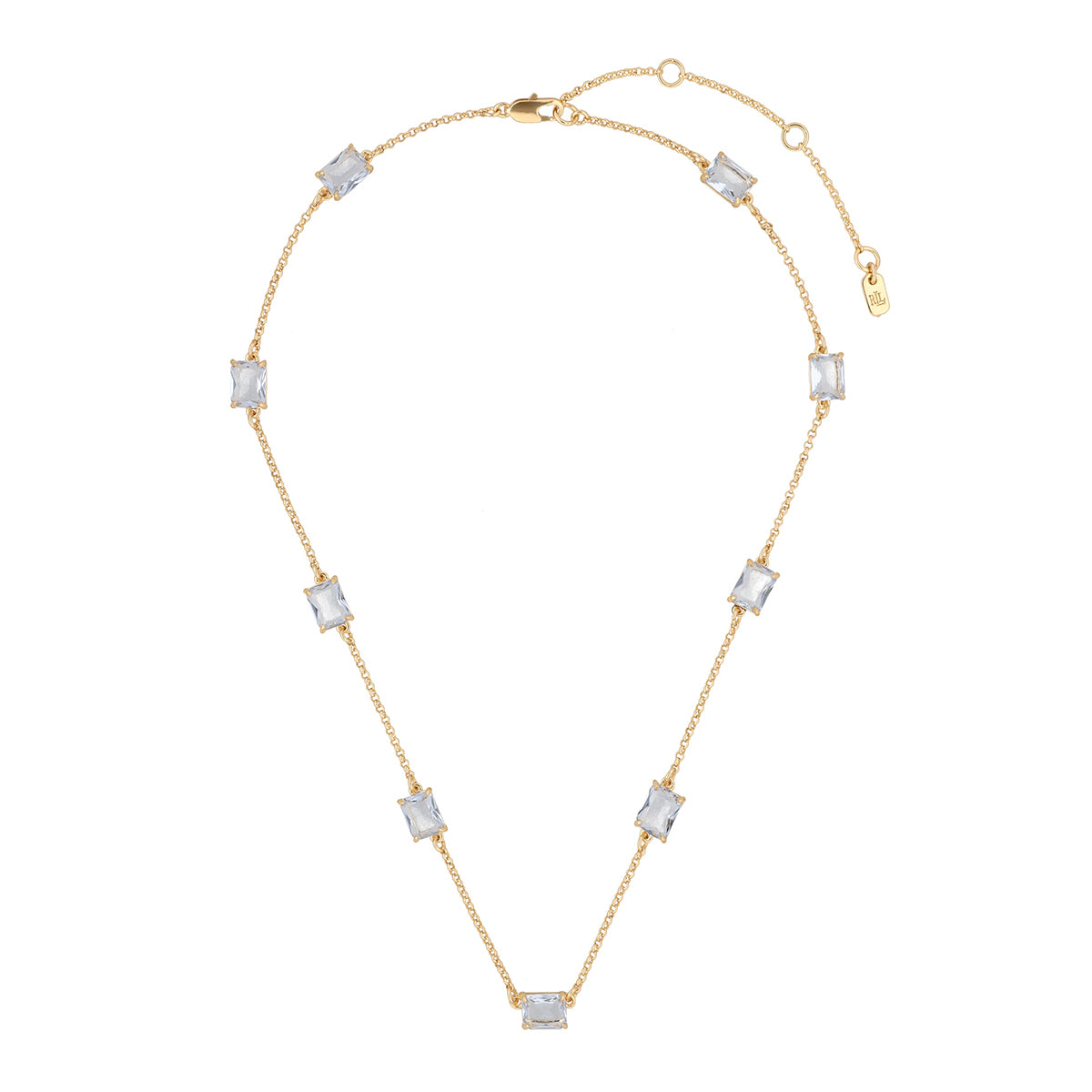 Collar Ralph Lauren Color Dorado Forma Rectangular 14N00801