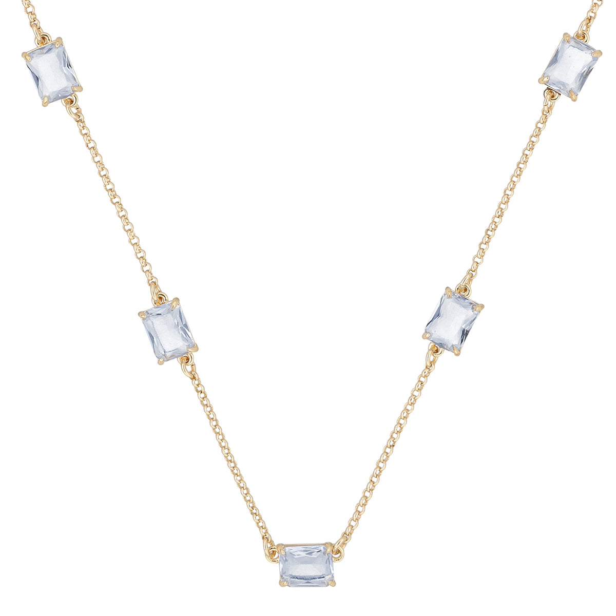 Collar Ralph Lauren Color Dorado Forma Rectangular 14N00801